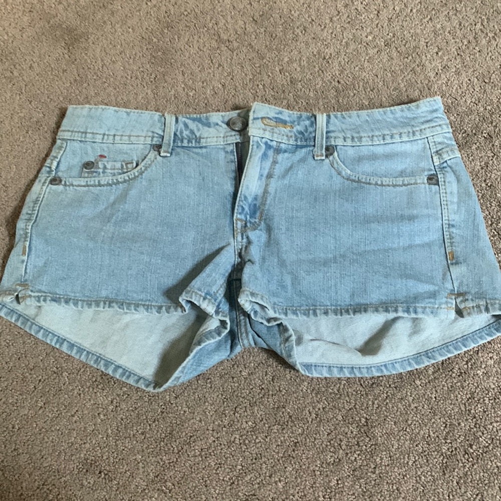 Fragile, blue jeans, shorts, size 11